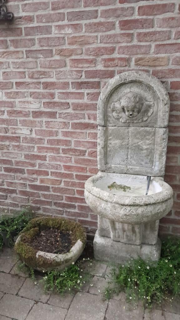 Fontaine de jardin, Jardin & Terrasse, Enlèvement, Comme neuf, Pierre, Fontaine