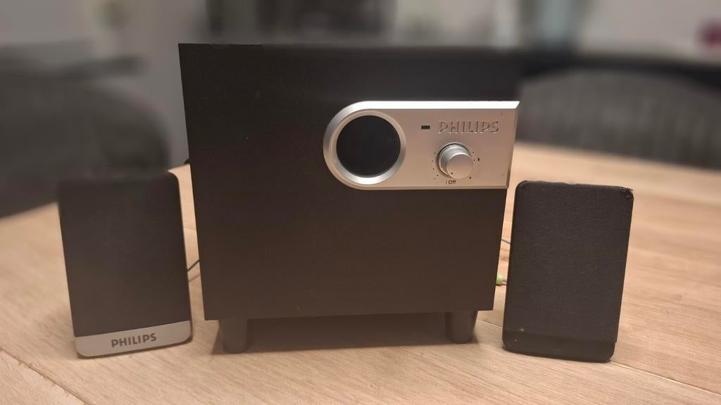 Bafles PHILIPS pour PC. Fonctionne parfaitement !, Enlèvement ou Envoi, Utilisé, Philips