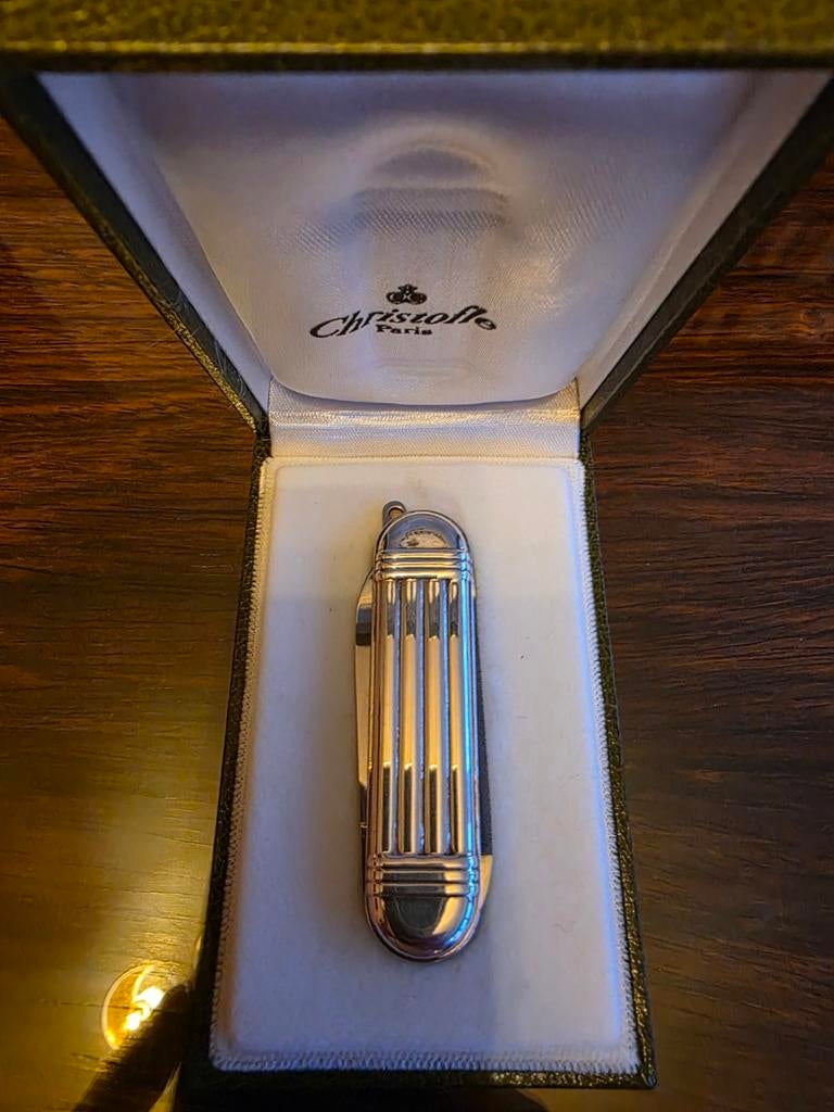 Christofle, petit couteau, Audio, Tv en Foto, Buizenversterker, Ophalen of Verzenden