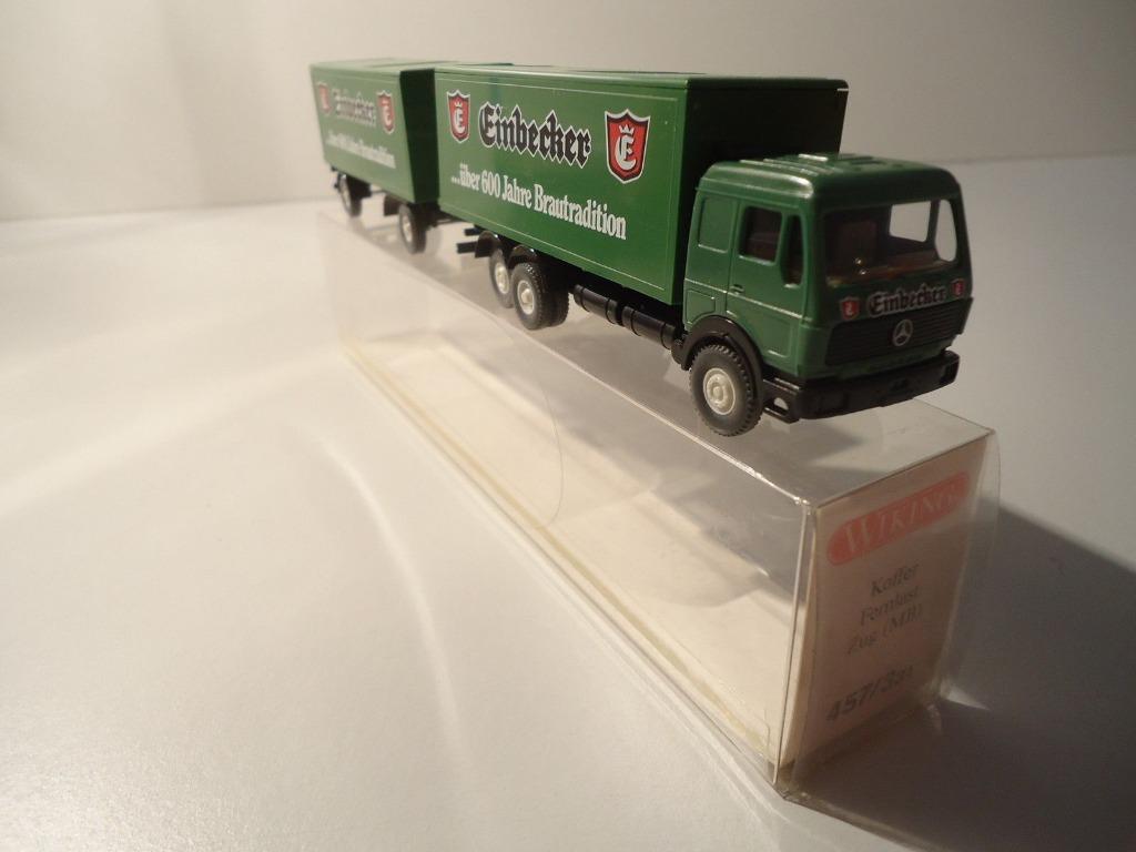 Camion MERCEDES Einbecker 1/87 HO WIKING Germany Neuf +Boite, Ophalen of Verzenden, Nieuw, Bus of Vrachtwagen, Wiking