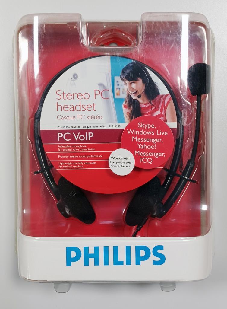 Stereo PC headset PC VOIP lightweight microfoon NIEUW, Audio, Tv en Foto, Hoofdtelefoons, Ophalen of Verzenden, Nieuw, Op oor (supra aural)