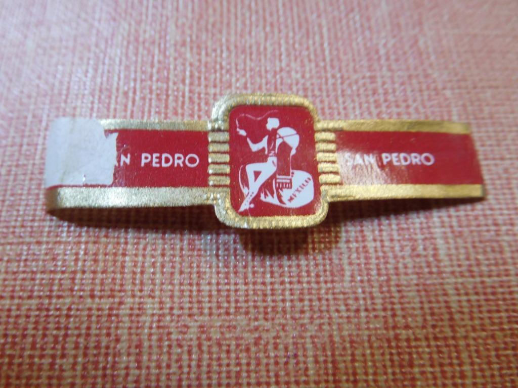 bague de cigare fabricant San Pedro, Collections, Enlèvement ou Envoi, Utilisé, Bagues de cigare