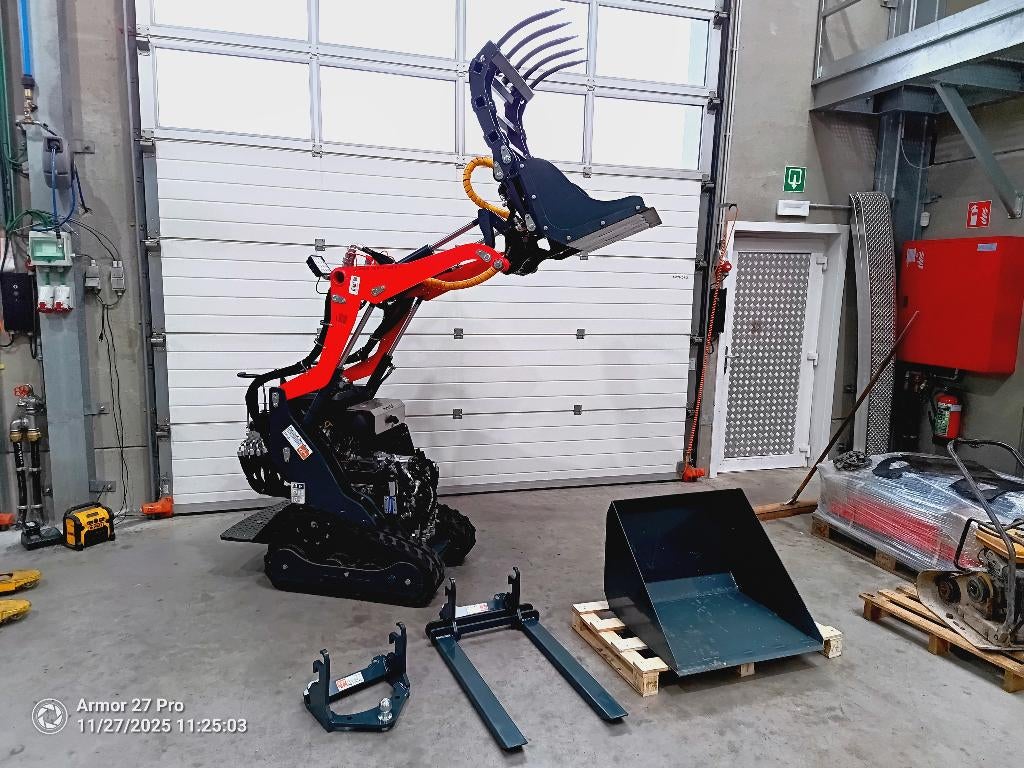 Speciale aanbieding Micro-Bull 23Pk compleet pakket 30h, Ophalen, Wiellader of Shovel