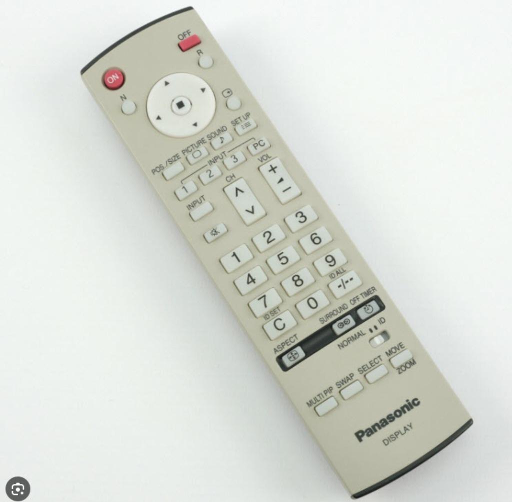 Panasonic Afstandsbediening eur7636090r, Ophalen of Verzenden, Gebruikt, Origineel, Tv