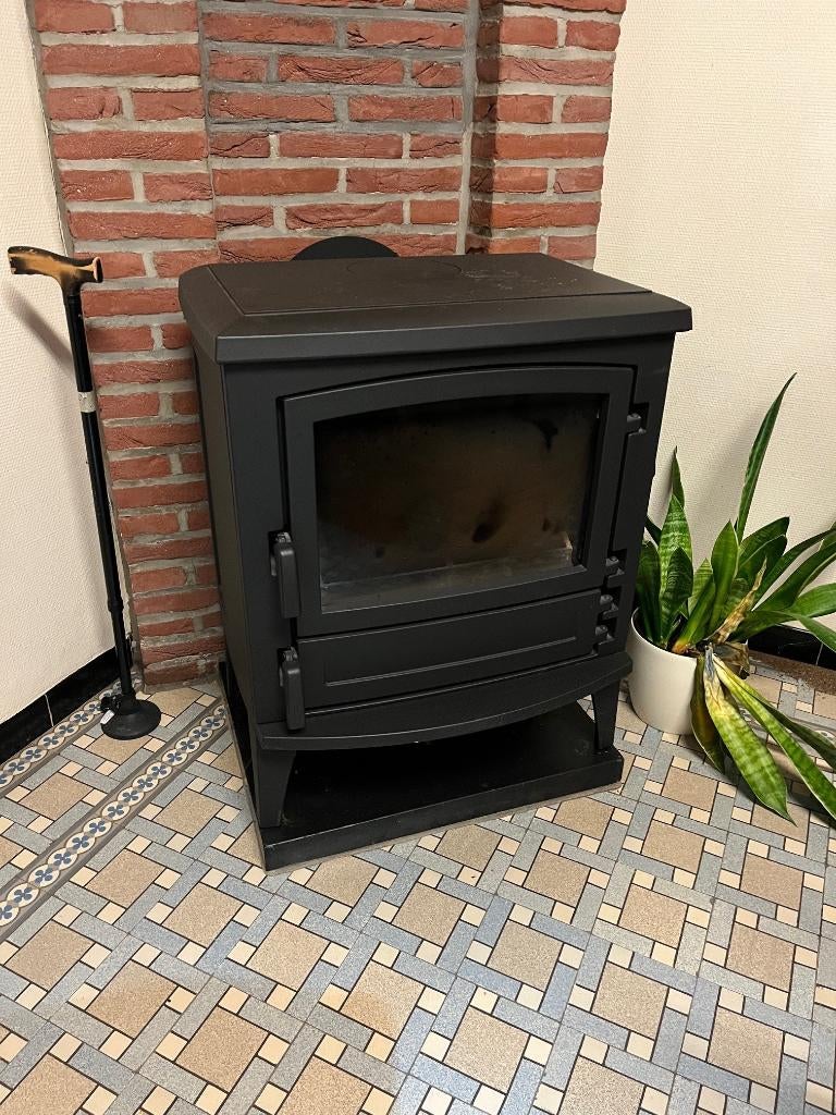 Hout-kolenkachel Saey Gustav goede staat, Huis en Inrichting, Kachels, Gebruikt, Vrijstaand, Houtkachel, Hout, Ophalen