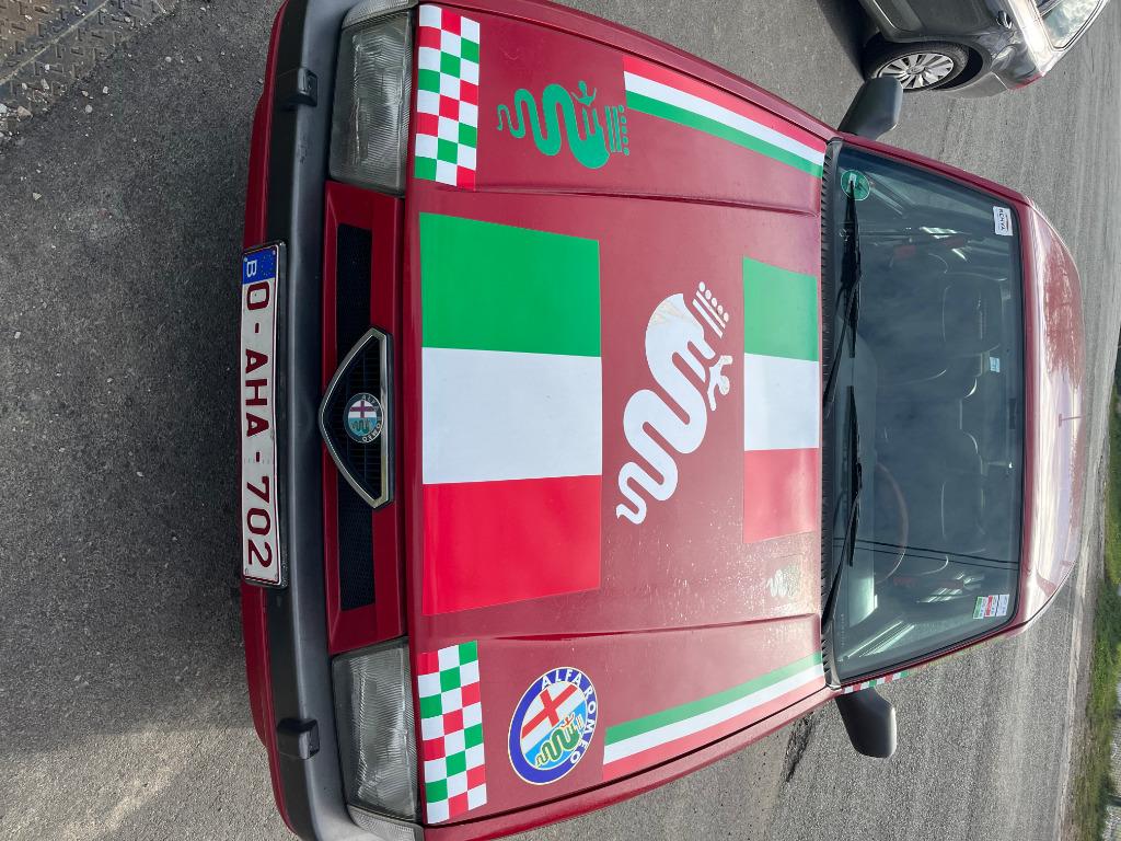 Alfa Romeo 75 1,6 (Ancetre), Rouge, Achat, 4 portes, Boîte manuelle