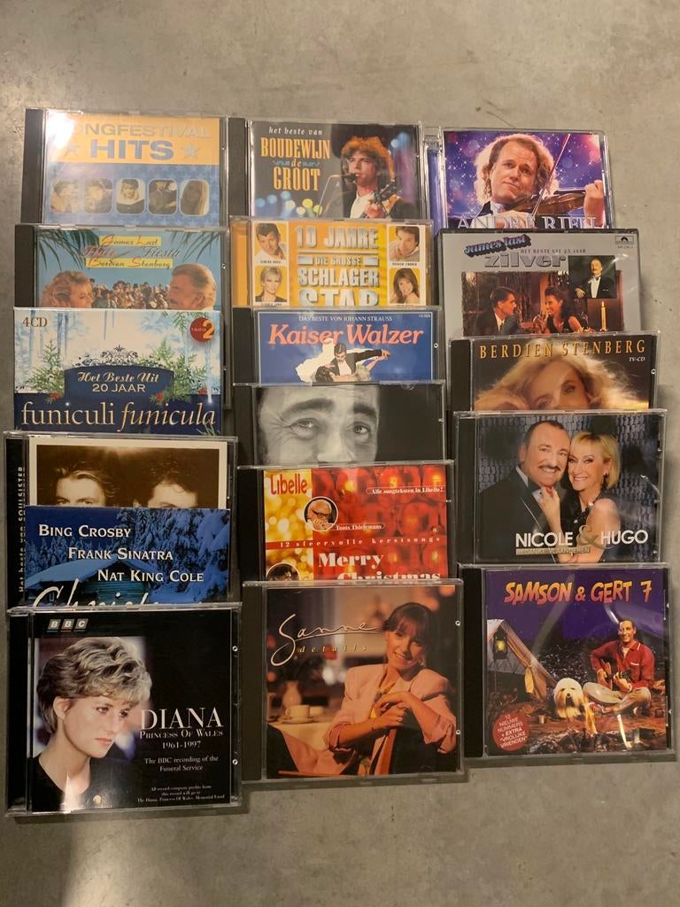 Collectie lot cd’s Sanne, Boudewijn De Groot, James Last, Cd's en Dvd's, Ophalen of Verzenden, Zo goed als nieuw