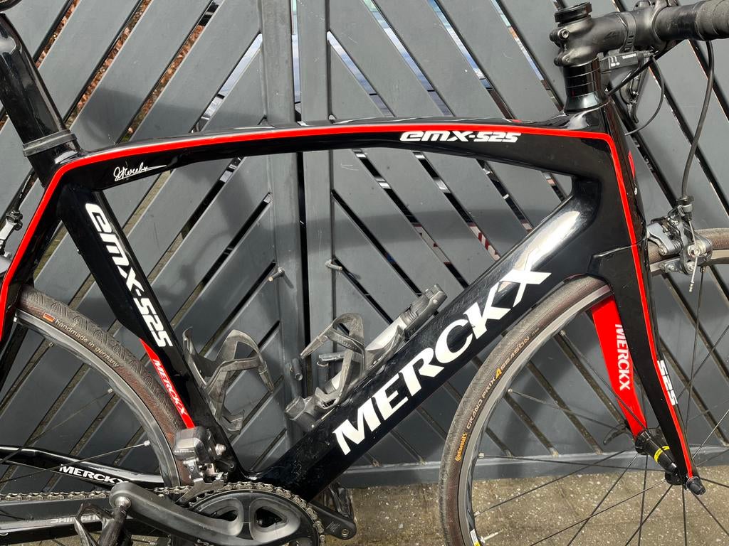 Eddy Merckx EMX-525 -Ultegra DI2- Carbone Taille 56, Comme neuf, Enlèvement, 53 à 57 cm, Carbone