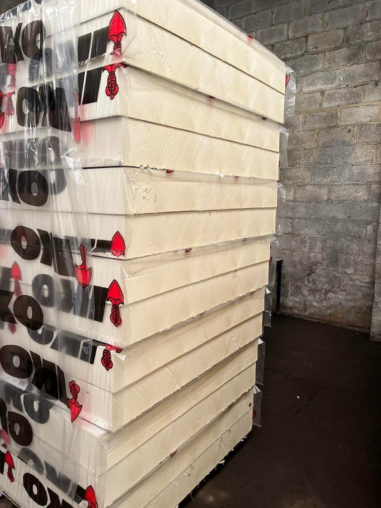 lot, déstockage de panneaux en polyuréthane., Bricolage & Construction, Isolation & Étanchéité, Enlèvement, Neuf, Mousse rigide (PIR)