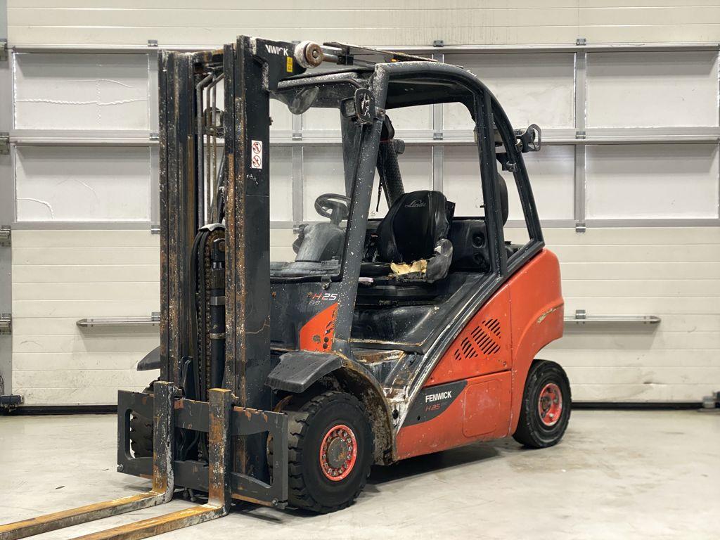 LINDE H25D-02, 2000 tot 3000 kg, Diesel, Heftruck, LINDE