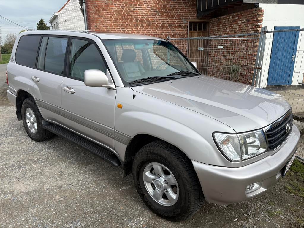 Toyota landcruiser 100 4.2 lage km stand, Auto's, Automaat, 4200 cc, Leder, Diesel