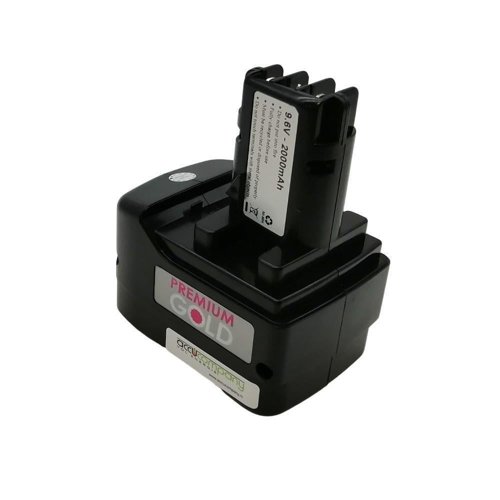 9.6V 2Ah NiMH accu geschikt voor Metabo, Ophalen of Verzenden, Nieuw