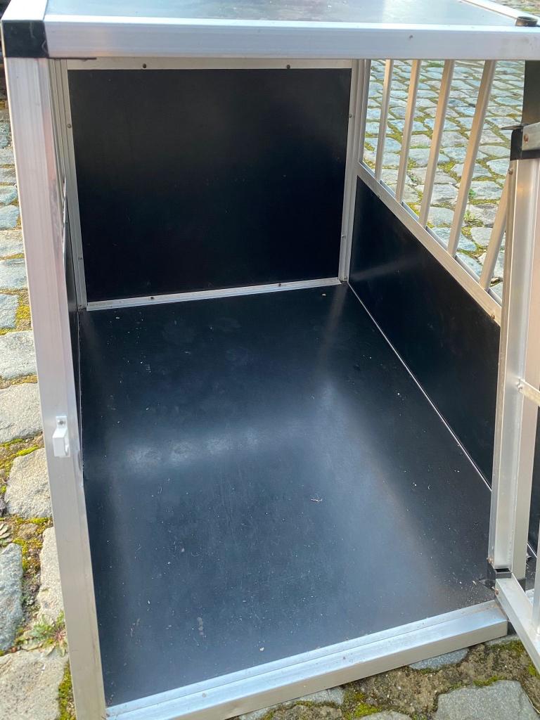 Honden transportbox, Dieren en Toebehoren, Ophalen, Gebruikt