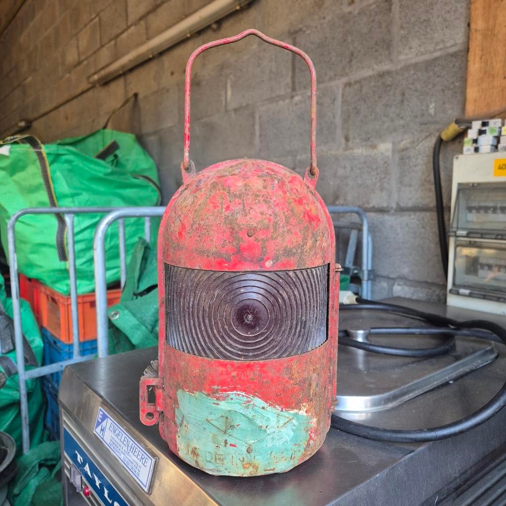 Lampe à pétrole de signalisation, Antiquités & Art, Enlèvement