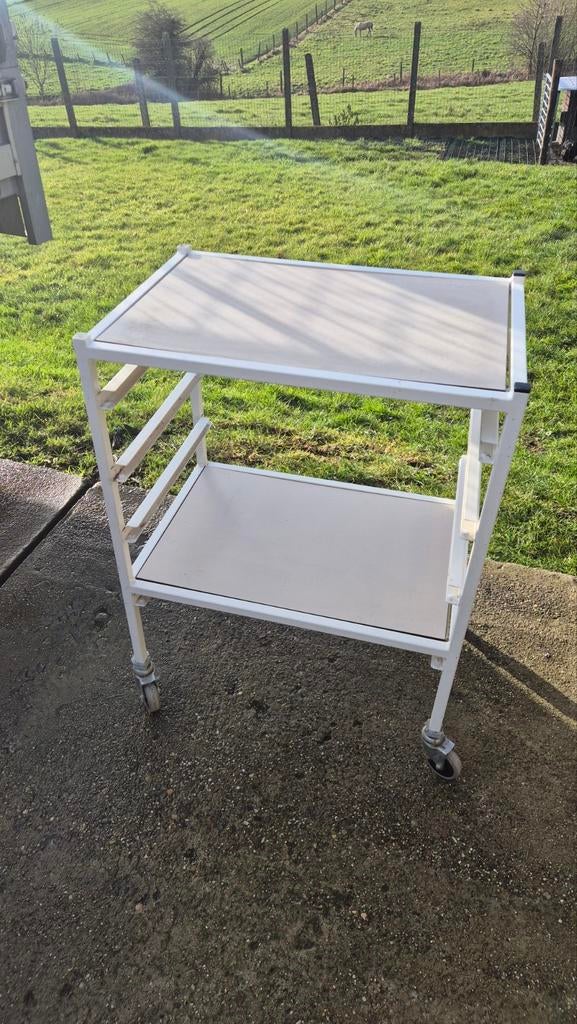 Werkbank werktafeltje bijzettafeltje, Ophalen, Zo goed als nieuw, Minder dan 70 cm