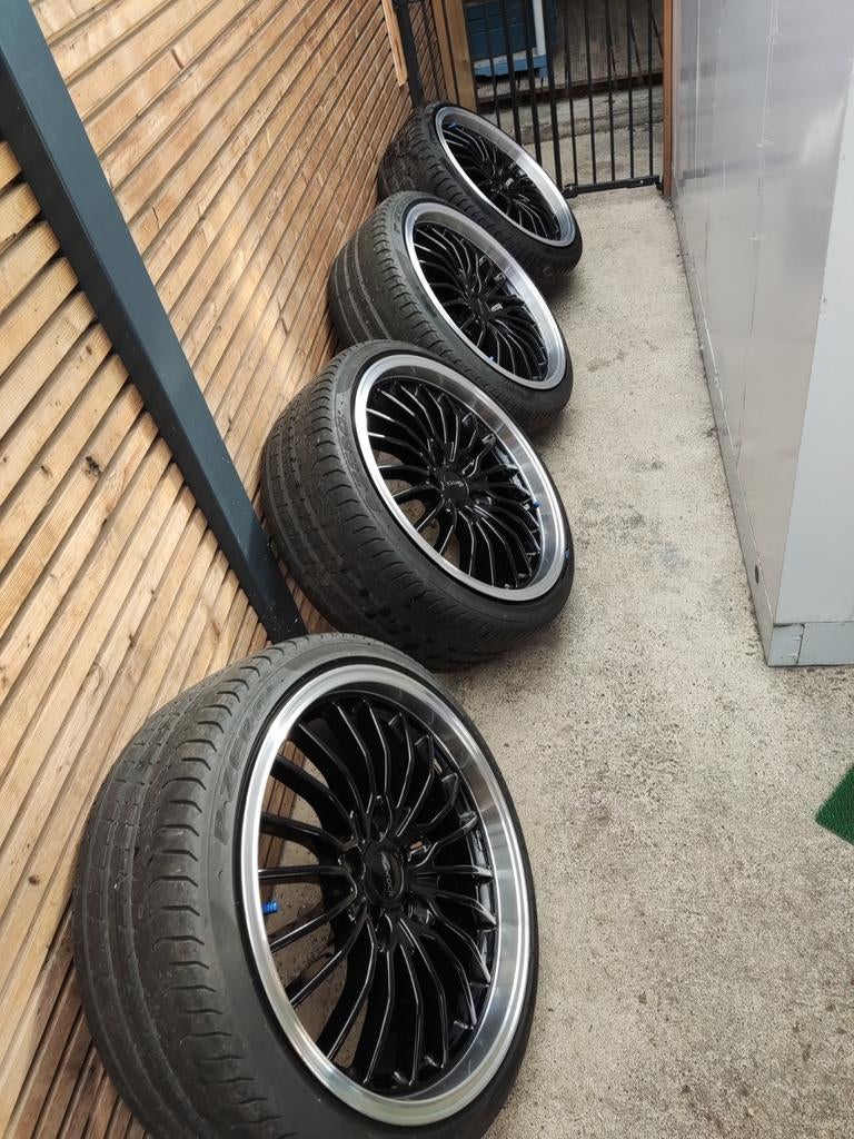 19inch Brock velgen 5x108, Auto-onderdelen, Banden en Velgen, Banden en Velgen, Zomerbanden, 19 inch, 225 mm, Gebruikt, Ophalen