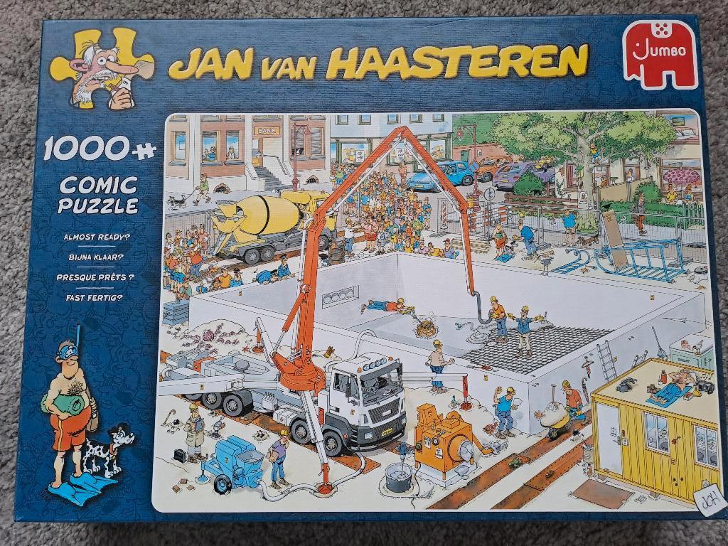 Van haasteren, Enlèvement, 500 à 1500 pièces, Comme neuf, Puzzle