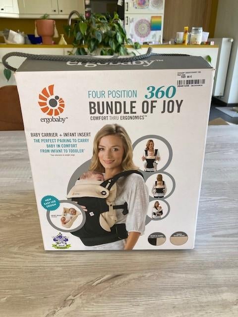 Ergobaby draagzak, Kinderen en Baby's, Gebruikt, Buik of Rug, Draagzak, Ophalen