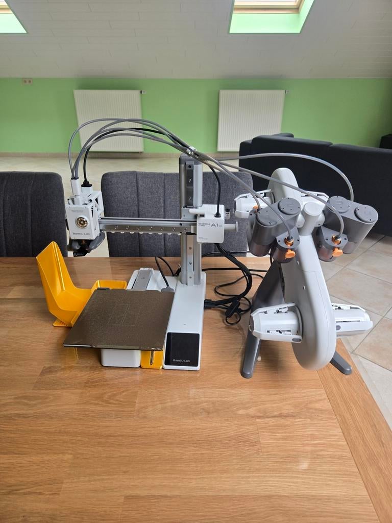 Imprimante 3D bambulab A1 mini avec AMS lite, Computers en Software, 3D Printers, Ophalen