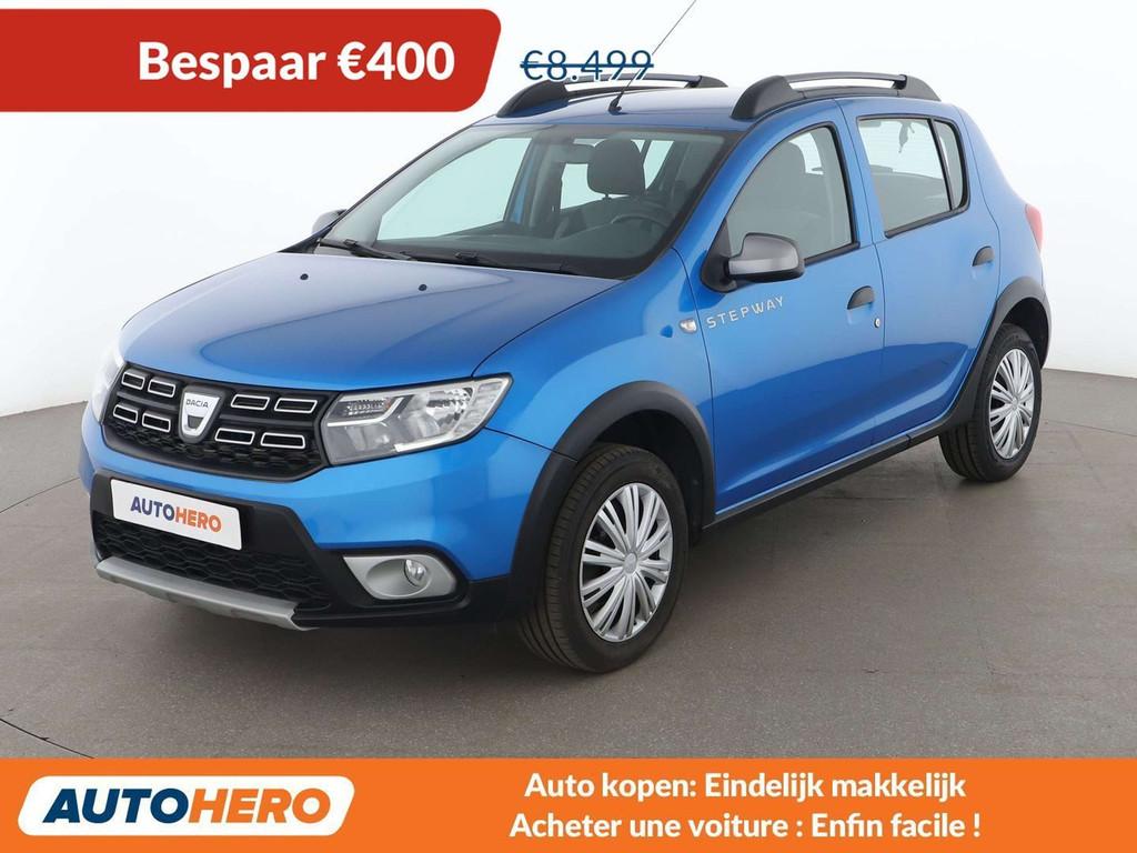 Dacia Sandero 0.9 TCe Stepway Prestige (bj 2018), Auto's, Voorwielaandrijving, 898 cc, Stof, 115 g/km