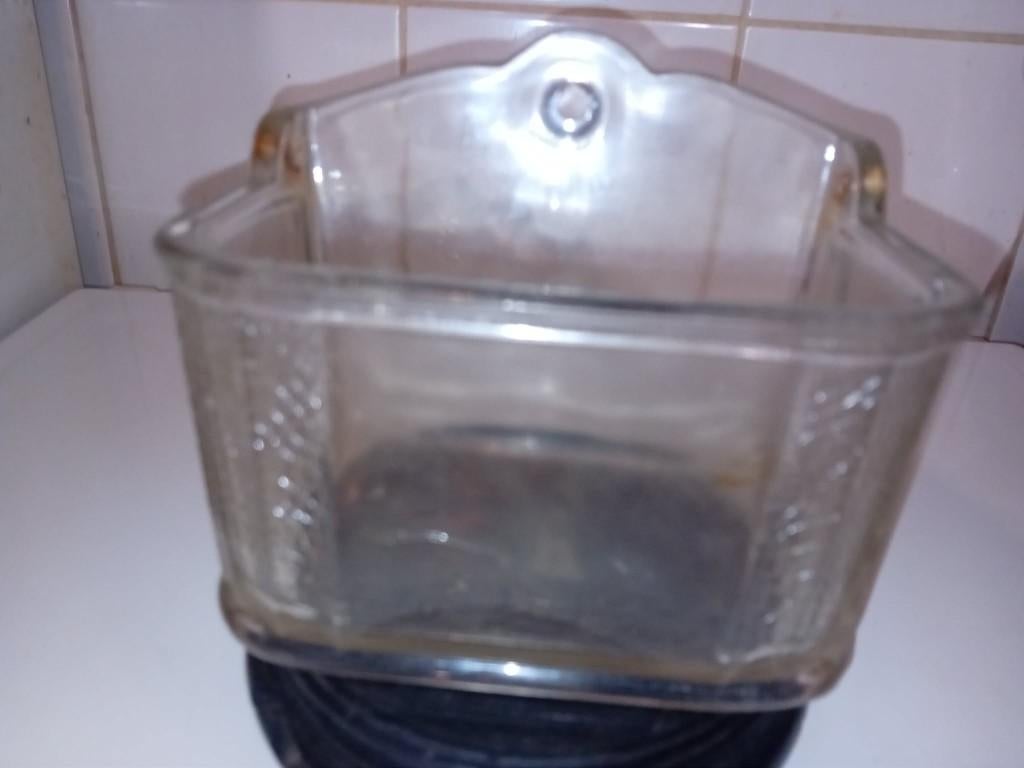 ancien saladier en verre, Antiquités & Art, Enlèvement ou Envoi