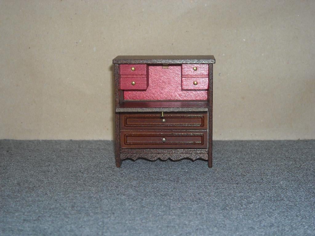Lundby secretaire (aub lezen), Collections, Maisons de poupées & Accessoires, Enlèvement ou Envoi, Utilisé
