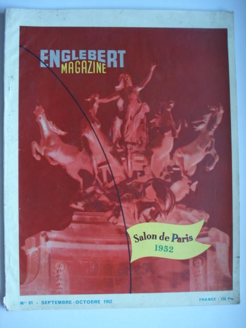 Englebert Magazine N 61 septembre-octobre 1952 Salon de Par, Boeken, Auto's | Folders en Tijdschriften, Verzenden, Gelezen, Algemeen