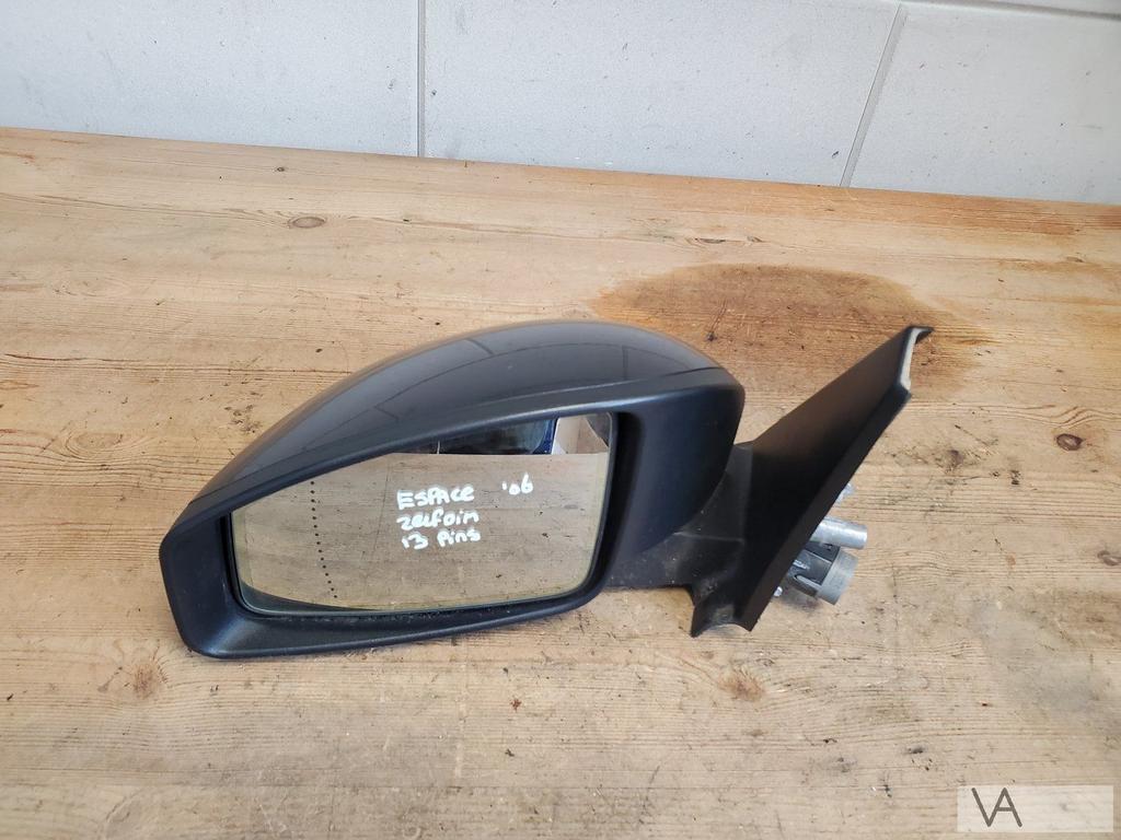 Renault Espace 2002-2014 spiegel links ZELFDIMMEND 13 draden, Gebruikt, -, Renault, -