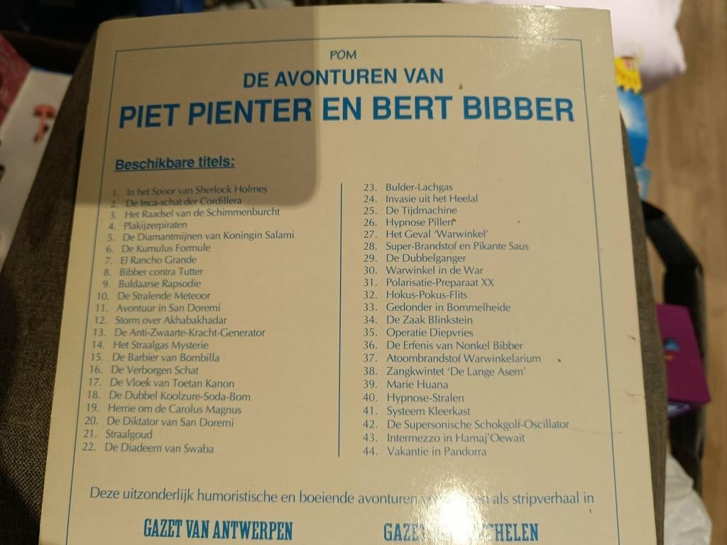 Strips Piet Pienter en Bert Bibber te koop, Boeken, Stripverhalen, Meerdere stripboeken, Ophalen, Gelezen