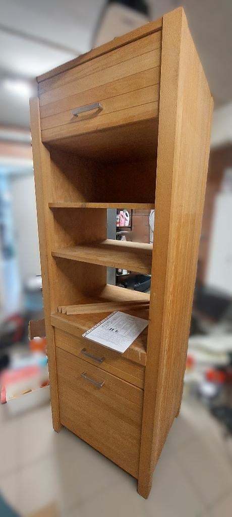 massieve keukenkast, Huis en Inrichting, Kasten | Kleerkasten, Ophalen, Gebruikt, Met deur(en), 200 cm of meer