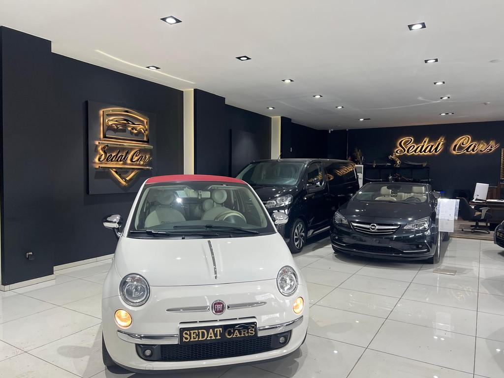 Fiat 500C 1.2 BENZINE EURO 6B CABRIO, Auto's, Fiat, 4 zetels, Gebruikt, Cabriolet, Wit