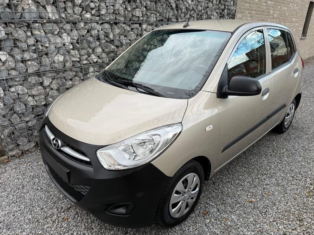 Hyundai i10, 1.1 benzine, 69dkm. LEZ toegang onbeperkt, Voorwielaandrijving, Euro 5, Stof, 4 cilinders