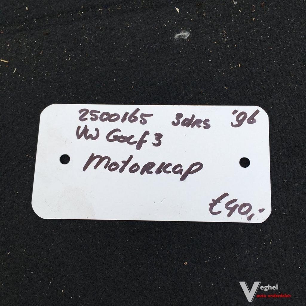 Vw Golf 3 1.4 B 3drs 1996 2500165  Motorkap, Auto-onderdelen, Ophalen, Gebruikt, -, -