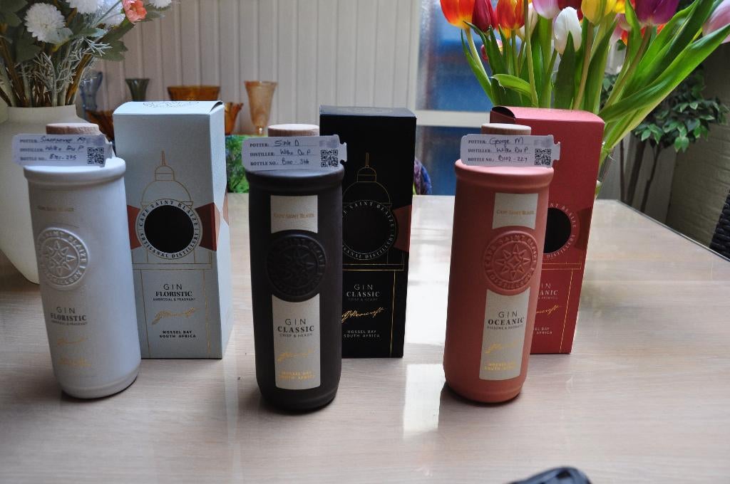 lege gin flessen, Verzamelen, Ophalen, Gebruikt, Overige typen