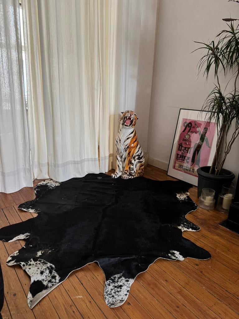 Koeienvel, Ophalen, Gebruikt, Zwart