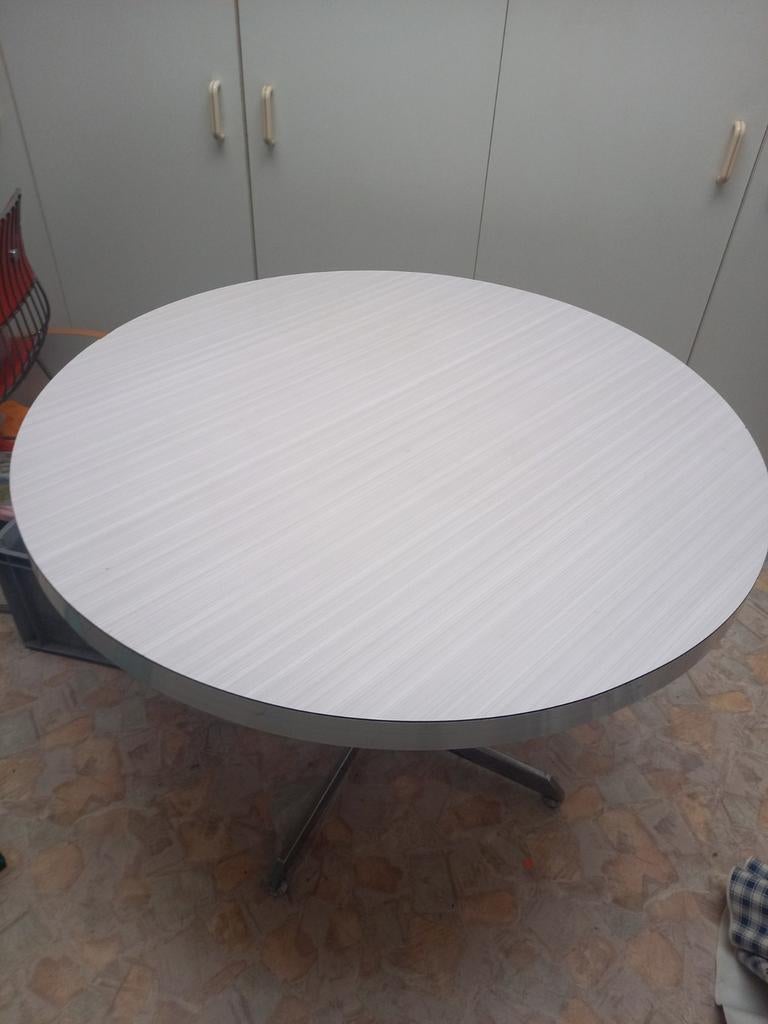 table ronde, Maison & Meubles, Enlèvement, Utilisé, Quatre personnes, Rond