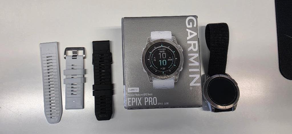 Garmin epix pro gen 2 sapphire, Gebruikt, Garmin, Ophalen of Verzenden, Waterdicht