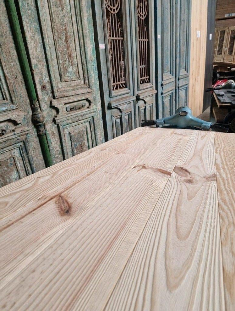 Massieve Pine Grenen vloer, geborsteld!, Ophalen of Verzenden, Nieuw, Overige vormen, Binnen