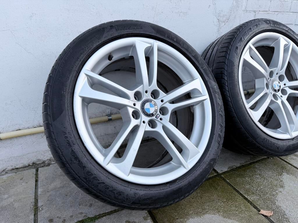 19” Originele BMW Breedset velgen met banden !, Auto-onderdelen, Banden en Velgen, Gebruikt, 275 mm, Banden en Velgen, Personenwagen