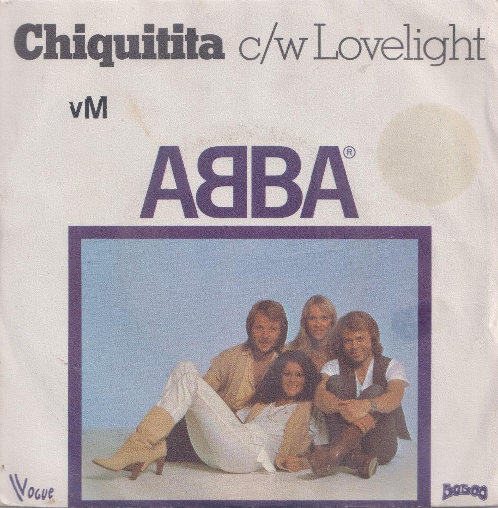 Abba – Chiquitita / Lovelight - Single, Gebruikt, 7 inch, Single, Ophalen of Verzenden