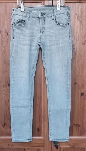 Jean gris clair-bleu de la marque Here+There - taille 152, Pantalon, Enlèvement ou Envoi, Comme neuf, HERE & THERE