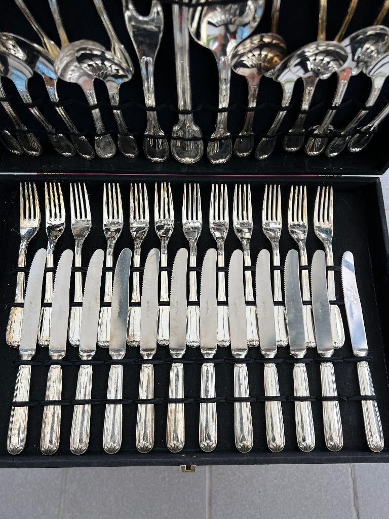 Bestek Set Van Zilver 0,800 karaat, Huis en Inrichting, Keuken | Bestek, Ophalen, Nieuw, Zilver