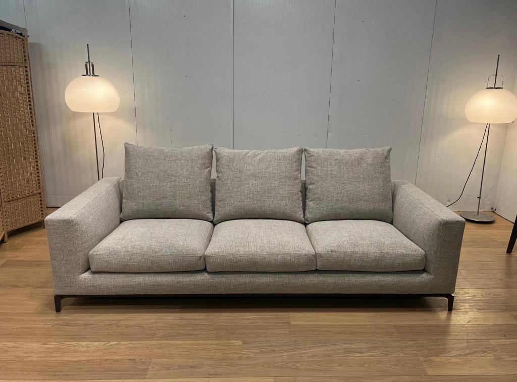 NEUF Minotti Andersen canapé + garantie – PN: 12.500€, Maison & Meubles, Neuf, 100 à 125 cm, Enlèvement ou Envoi, Banc droit