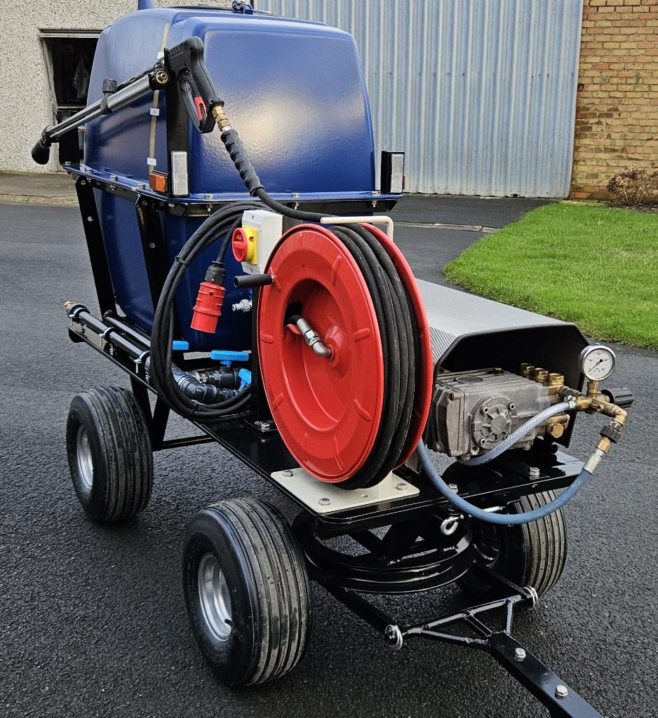 Nouveau nettoyeur haute pression mobile avec réservoir, Enlèvement ou Envoi, Neuf, Électrique, Avec pression d'eau réglable