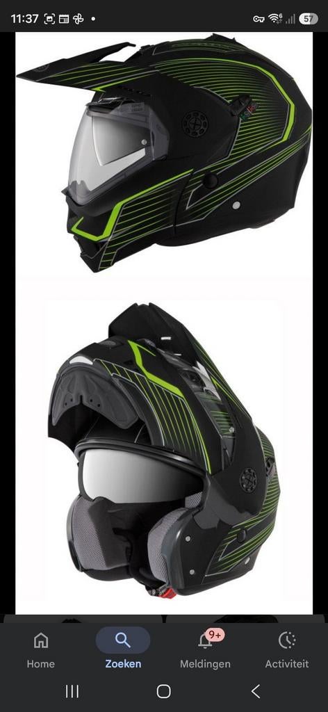 Caberg Tourmax systeemhelm XL 61 te koop., Motoren, Ophalen, Systeemhelm, Heren, XL