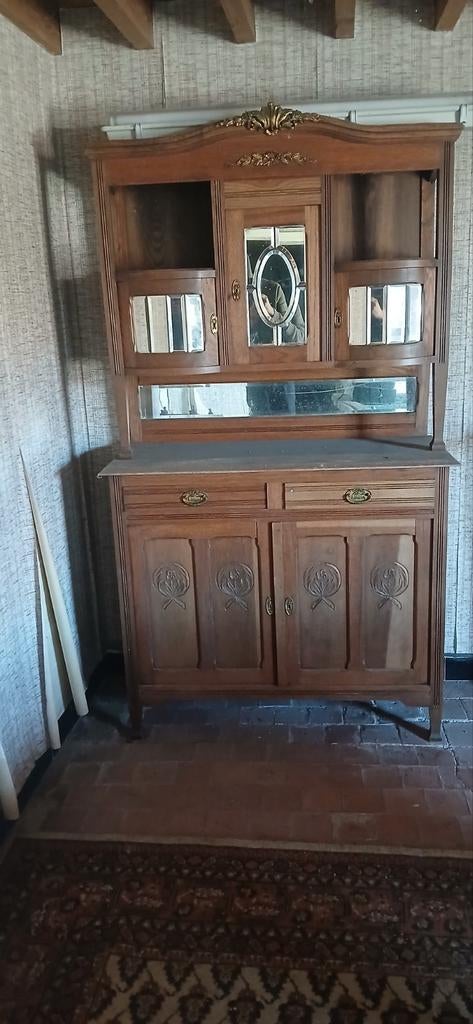 Twee oude kasten, Antiek en Kunst, Ophalen