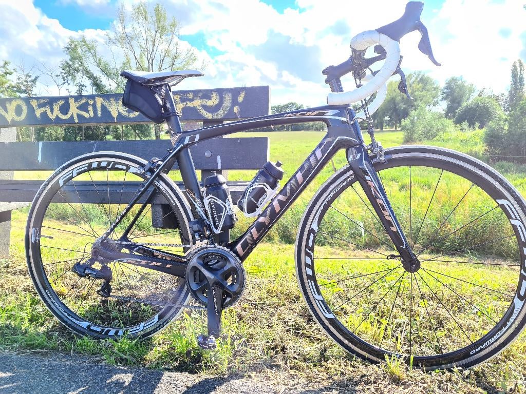 Olympia Ikon Carbon Racefiets – Ultegra – FFWD Carbon Wielen, Fietsen en Brommers, Carbon, Heren, 49 tot 53 cm, Zo goed als nieuw