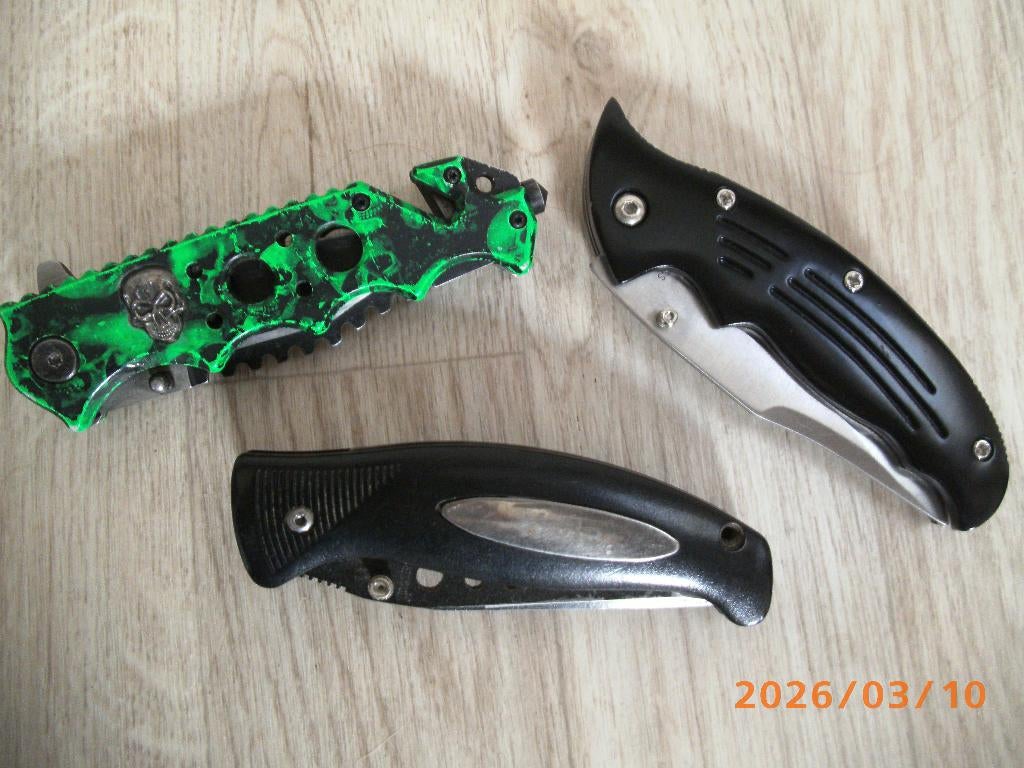 Couteaux de collection a vendre, Collections, Collections Autre, Utilisé, Enlèvement