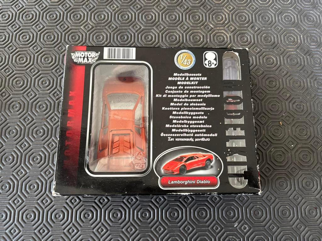 Modelkit Lamborghini Diablo 1/43, Ophalen of Verzenden, Nieuw, Auto, Overige merken