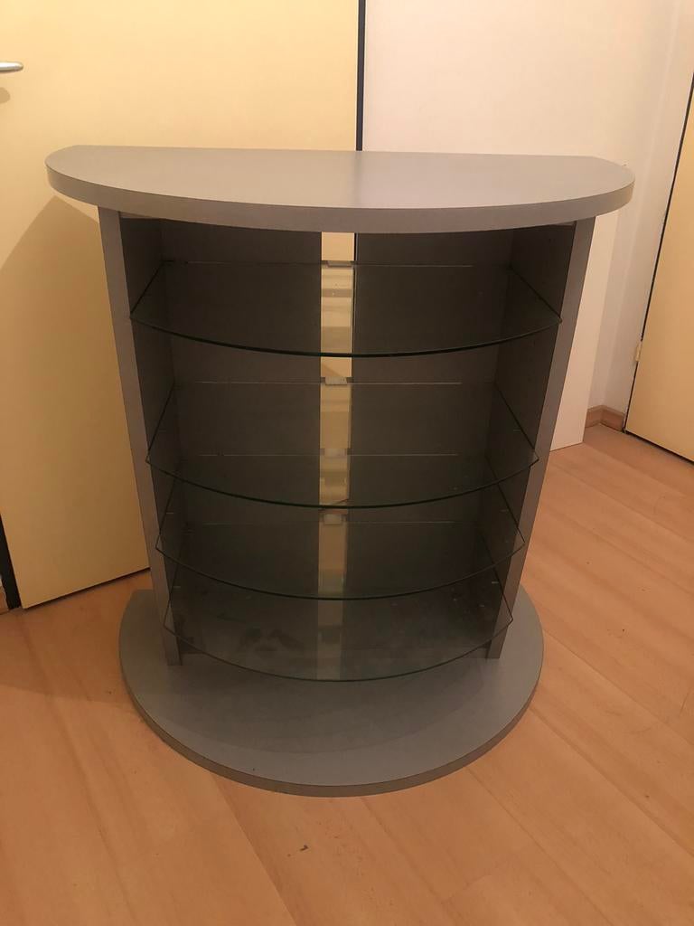 Vitrine kast, Huis en Inrichting, Kasten | Vitrinekasten, Ophalen, Zo goed als nieuw, Modern